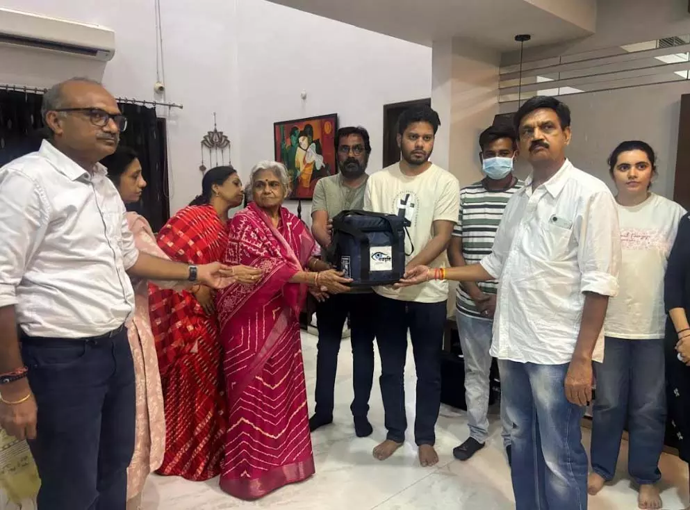 नेत्रदान से दो नेत्रहीनों को मिली ज्योति नेत्रदान से दो नेत्रहीनों को मिली ज्योति