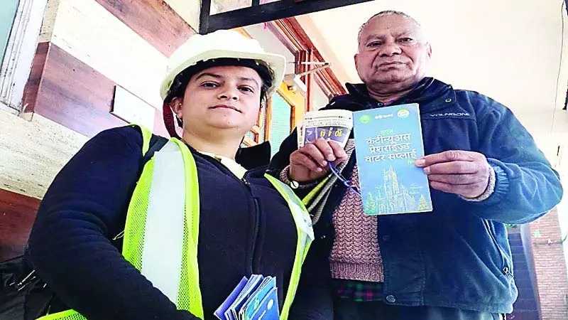 संजौली में 24 घंटे जलापूर्ति योजना का होगा काम संजौली में 24 घंटे जलापूर्ति योजना का होगा काम