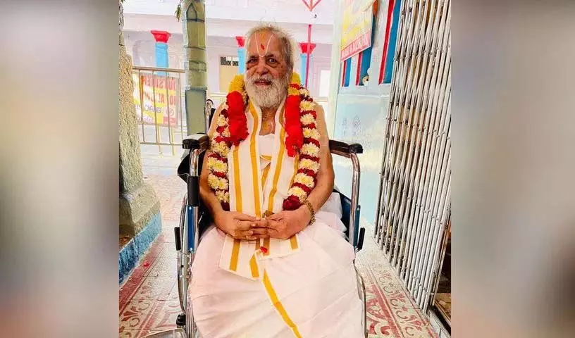 चिलकुर बालाजी मंदिर के मुख्य पुजारी C.S. Soundararajan का निधन हो गया चिलकुर बालाजी मंदिर के मुख्य पुजारी C.S. Soundararajan का निधन हो गया