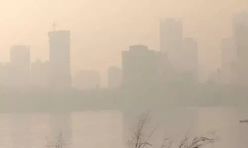 Mumbai : शहर में धूप खिली और तापमान गर्म रहा