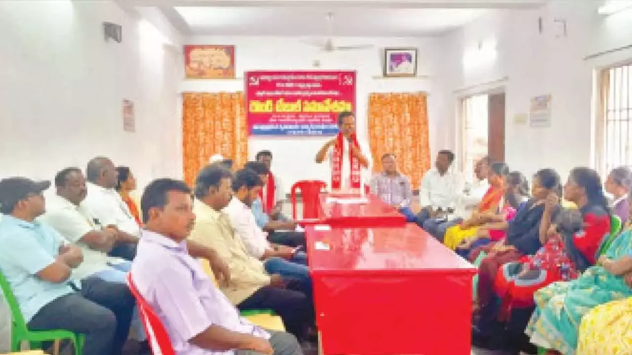 Andhra: मनरेगा खत्म करने के खिलाफ AVKS 15 मार्च से आंदोलन शुरू करेगा