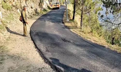 Dharamshala: 2.72 करोड़ की सड़क परियोजना जारी, सड़क कार्य से क्षेत्र को मिलेगा लाभ