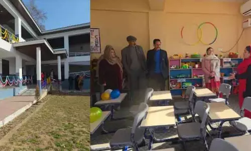 Srinagar स्कूल खुलने से पहले DSEK ने ड्रीम स्कूल कोठीबाग का निरीक्षण किया