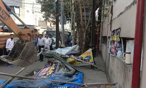 लुधियाना में DMCH के बाहर एक दर्जन से ज़्यादा अतिक्रमण हटाए गए