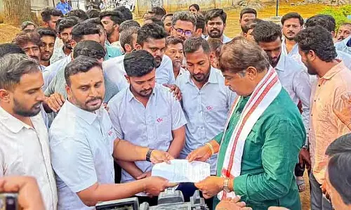Channapatna : मैसूर सिल्क को बचाने के लिए बीजेपी लड़ रही है