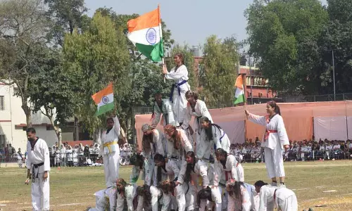 Ludhiana के खालसा कॉलेज फॉर विमेन में 65वीं सालाना एथलेटिक्स मीट शुरू हुई Ludhiana के खालसा कॉलेज फॉर विमेन में 65वीं सालाना एथलेटिक्स मीट शुरू हुई