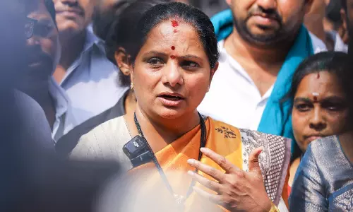 BRS अपने नेताओं के अहंकार के कारण सत्ता खो बैठी: कविता BRS अपने नेताओं के अहंकार के कारण सत्ता खो बैठी: कविता