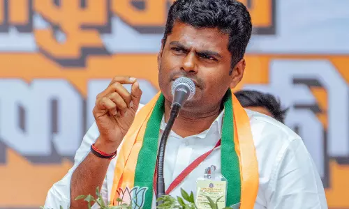 Annamalai ने निजी जिंदगी का राजनीति से जोड़ने से किया इनकार Annamalai ने निजी जिंदगी का राजनीति से जोड़ने से किया इनकार