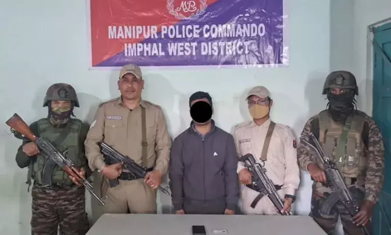 Manipur ऑपरेशन में PREPAK-Pro के पांच कैडर गिरफ्तार, हथियार बरामद