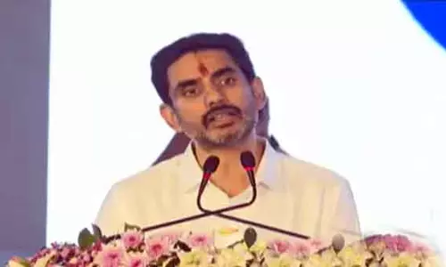 आंध्र प्रदेश में नमो का मतलब नायडू और मोदी है: Nara Lokesh आंध्र प्रदेश में नमो का मतलब नायडू और मोदी है: Nara Lokesh