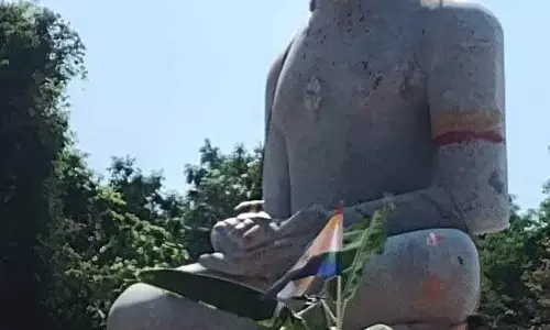 Sirsi : स्वादी में नेमिनाथ तीर्थंकर की मूर्ति की स्थापना Sirsi : स्वादी में नेमिनाथ तीर्थंकर की मूर्ति की स्थापना