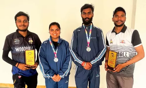 सरगुजा जिला वुडबॉल संघ के खिलाड़ियों का राष्ट्रीय मंच पर जलवा, जीते सिल्वर मेडल सरगुजा जिला वुडबॉल संघ के खिलाड़ियों का राष्ट्रीय मंच पर जलवा, जीते सिल्वर मेडल
