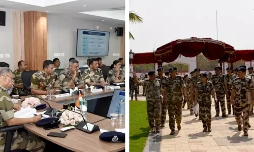CISF ग्रैंड डे परेड 2026 के लिए तैयार, DG ने मुंडाली में तैयारियों का जायजा लिया