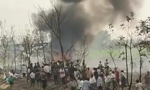 Andhra: पटाखा फैक्ट्री में धमाके से 20 लोगों की मौत Andhra: पटाखा फैक्ट्री में धमाके से 20 लोगों की मौत