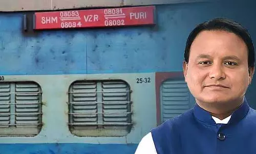 Odisha CM ने भंजपुर-पुरी ट्रेन को रेगुलर करने के लिए प्रधानमंत्री और रेल मंत्री को धन्यवाद दिया Odisha CM ने भंजपुर-पुरी ट्रेन को रेगुलर करने के लिए प्रधानमंत्री और रेल मंत्री को धन्यवाद दिया