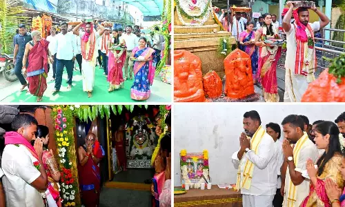 Jagtial  में श्री लक्ष्मी नरसिम्हा ब्रह्मोत्सव का शुभारंभ