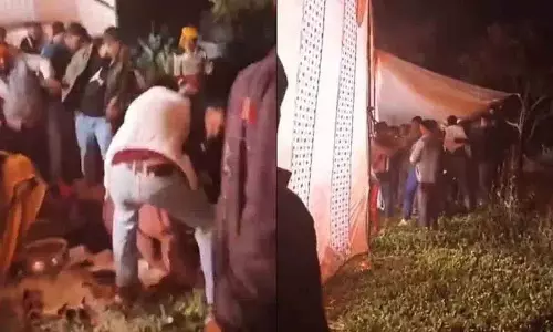 Pratapgarh में शादी में डीजे बंद होने पर हिंसा, चार घायल Pratapgarh में शादी में डीजे बंद होने पर हिंसा, चार घायल