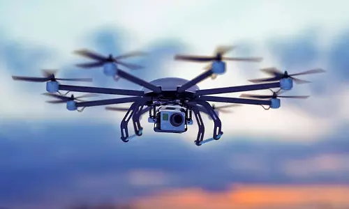 डोल और होली त्योहारों के दौरान Drone camera से निगरानी डोल और होली त्योहारों के दौरान Drone camera से निगरानी