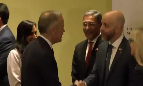कनाडा के PM ने इनोवेशन शोकेस में हिस्सा लिया, यूनिवर्सिटी के रिसर्चर्स से मिले