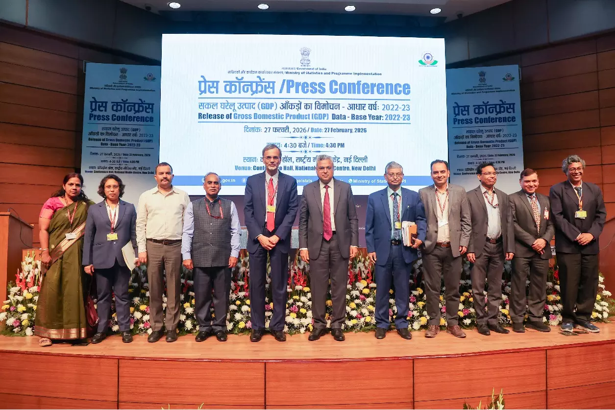 संशोधित GDP अनुमानों के अनुसार भारतीय अर्थव्यवस्था मजबूत वृद्धि की ओर संशोधित GDP अनुमानों के अनुसार भारतीय अर्थव्यवस्था मजबूत वृद्धि की ओर