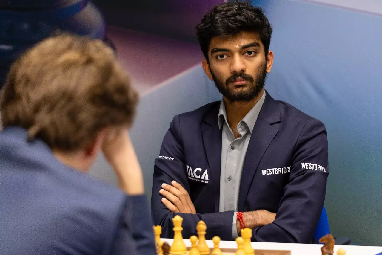 Prague Masters: गुकेश वैन फॉरेस्ट से हारे; अरविंद ने परम से ड्रॉ खेला Prague Masters: गुकेश वैन फॉरेस्ट से हारे; अरविंद ने परम से ड्रॉ खेला