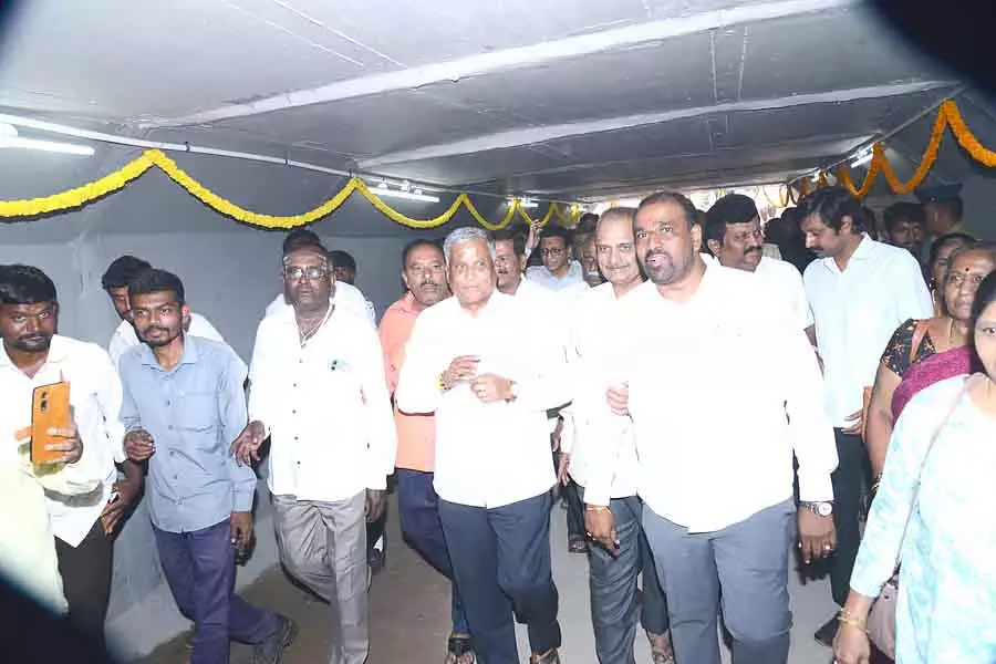 Karnataka : तुमकुर शहर में शेट्टीहल्ली लोअर ब्रिज का उद्घाटन Karnataka : तुमकुर शहर में शेट्टीहल्ली लोअर ब्रिज का उद्घाटन