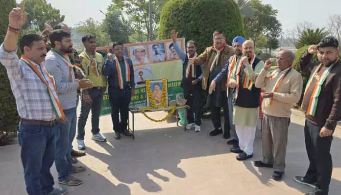 FFMA ने चंद्रशेखर आज़ाद को याद किया FFMA ने चंद्रशेखर आज़ाद को याद किया