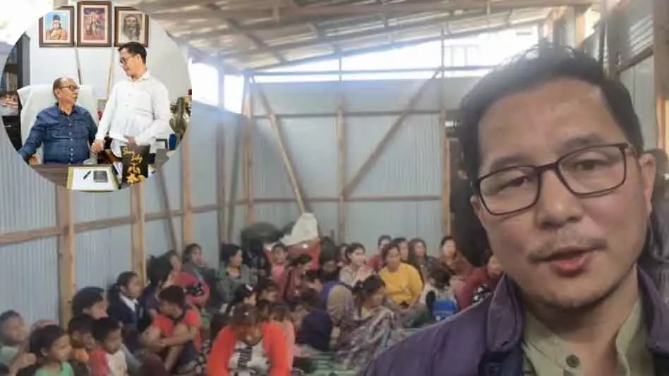 मणिपुर में नॉन-कैंप IDPs के लिए समान राहत की मांग मुख्यमंत्री को सौंपा मणिपुर में नॉन-कैंप IDPs के लिए समान राहत की मांग मुख्यमंत्री को सौंपा