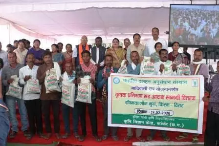 प्रदेश के मुखिया ने प्रत्येक अन्नदाताओं की मेहनत का वास्तविक सम्मान दिया: विधायक नेताम प्रदेश के मुखिया ने प्रत्येक अन्नदाताओं की मेहनत का वास्तविक सम्मान दिया: विधायक नेताम