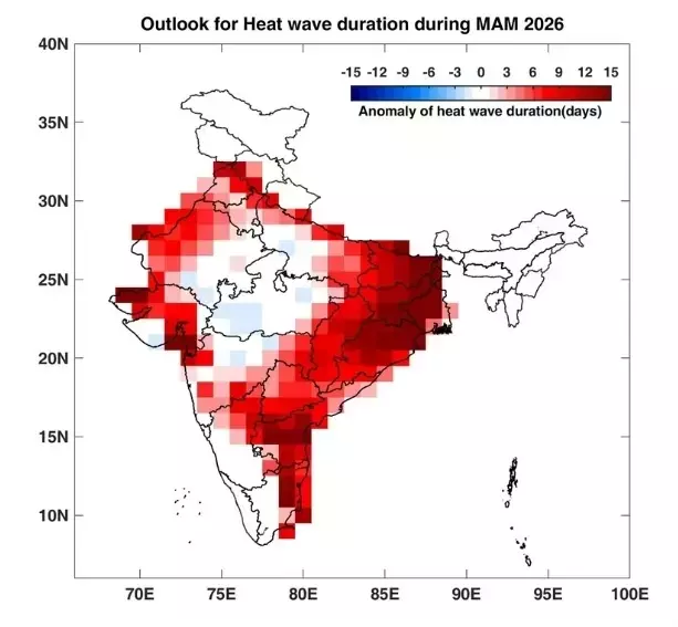 Telangana और आंध्र प्रदेश में भीषण गर्मी पड़ेगी, IMD ने हीटवेव के दिनों में बढ़ोतरी की चेतावनी दी