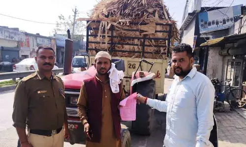 Haryana के यमुनानगर नगर निगम ने खुले में कूड़ा फेंकने वालों पर कार्रवाई की