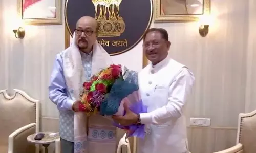 लोकभवन पहुंचे CM साय, राज्यपाल डेका को जन्मदिन की बधाई दी लोकभवन पहुंचे CM साय, राज्यपाल डेका को जन्मदिन की बधाई दी