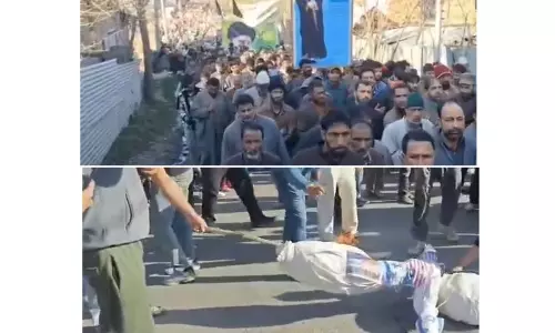 J-K: बांदीपुर और रामबन में शिया मुसलमानों ने ईरान के सुप्रीम लीडर की हत्या का विरोध किया