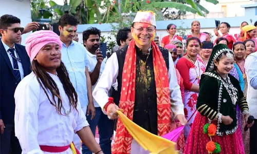 उत्तराखंड के CM धामी काशीपुर में होली मिलन समारोह में शामिल हुए उत्तराखंड के CM धामी काशीपुर में होली मिलन समारोह में शामिल हुए
