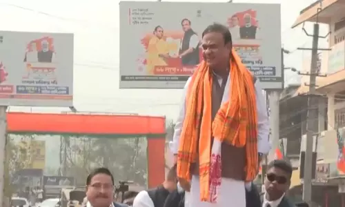 असम के CM हिमंत सरमा ने जन आशीर्वाद यात्रा के मोरीगांव पहुंचने पर जनता को उनके आशीर्वाद के लिए धन्यवाद दिया