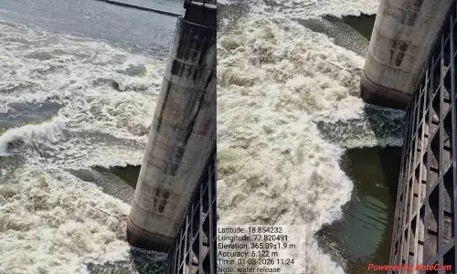 Babli Project के माध्यम से तेलंगाना को पानी छोड़ा जाना Babli Project के माध्यम से तेलंगाना को पानी छोड़ा जाना