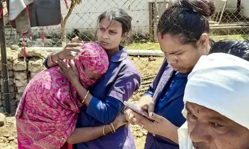 नागपुर factory blast में बेटी की मौत पर महिला ने दुख जताया