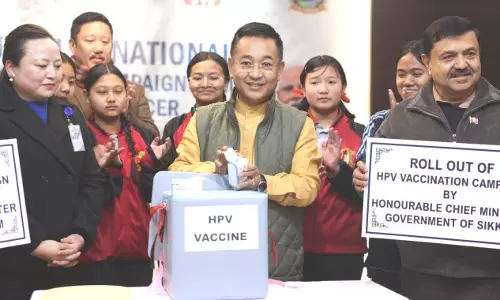 सिक्किम राष्ट्रीय HPV टीकाकरण अभियान के शुभारंभ में शामिल हुआ सिक्किम राष्ट्रीय HPV टीकाकरण अभियान के शुभारंभ में शामिल हुआ