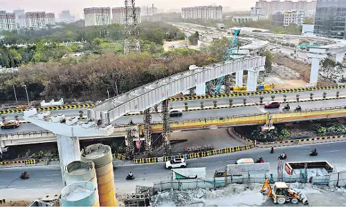 HYDERABAD: GHMC ने 345 करोड़ रुपये के एयरपोर्ट फ्लाईओवर की योजना बनाई HYDERABAD: GHMC ने 345 करोड़ रुपये के एयरपोर्ट फ्लाईओवर की योजना बनाई