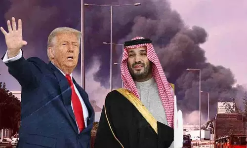 Saudi Prince ने ईरान पर हमला करने के लिए ट्रंप पर दबाव डाला, उन्हें कई बार अकेले में फ़ोन किया Saudi Prince ने ईरान पर हमला करने के लिए ट्रंप पर दबाव डाला, उन्हें कई बार अकेले में फ़ोन किया
