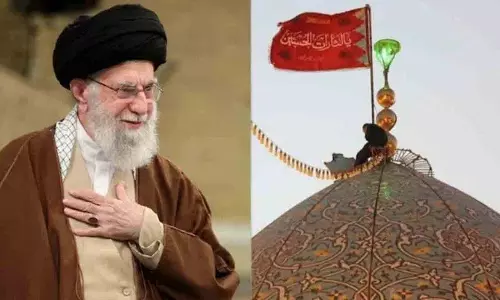 Khamenei की हत्या के बाद ईरान ने मस्जिद पर लाल झंडा फहराया, इसका क्या मतलब है?