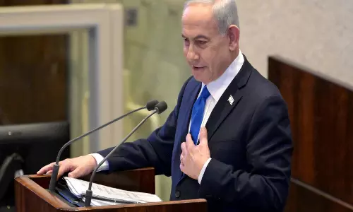 Netanyahu ने ईरानियों से सरकार के खिलाफ प्रदर्शन करने को कहा, यह मौका पीढ़ी में एक बार आता है Netanyahu ने ईरानियों से सरकार के खिलाफ प्रदर्शन करने को कहा, यह मौका पीढ़ी में एक बार आता है