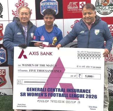 Senior Womens Football League: सिंगलिंग एससी और चुजाचेन एसए की लगातार तीसरी जीत Senior Womens Football League: सिंगलिंग एससी और चुजाचेन एसए की लगातार तीसरी जीत