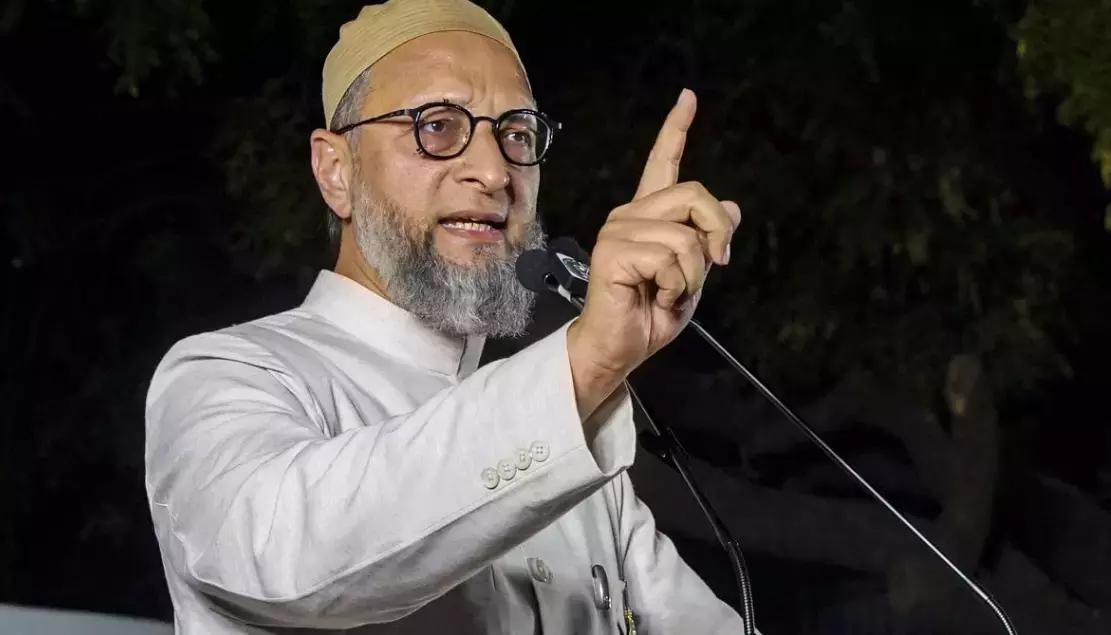 ओवैसी ने ईरान पर US, इज़राइल के हमलों की निंदा की ओवैसी ने ईरान पर US, इज़राइल के हमलों की निंदा की