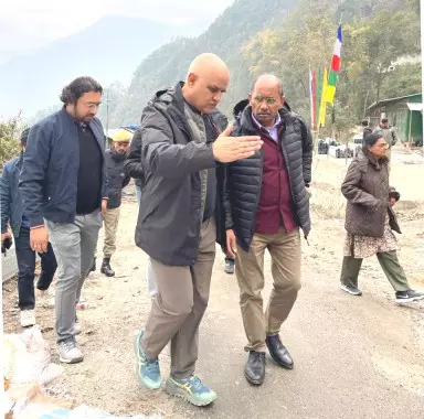 अंतर-मंत्रालयी केंद्रीय दल ने 2025 मानसून से हुए नुकसान का आकलन करने के लिए उत्तरी Sikkim का दौरा किया अंतर-मंत्रालयी केंद्रीय दल ने 2025 मानसून से हुए नुकसान का आकलन करने के लिए उत्तरी Sikkim का दौरा किया