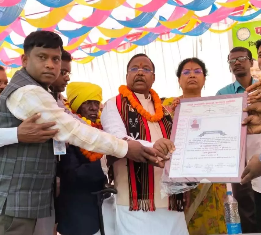 विशेष पिछड़ी जनजातियों के उत्थान के लिए प्रतिबद्ध है हमारी सरकार: मंत्री नेताम विशेष पिछड़ी जनजातियों के उत्थान के लिए प्रतिबद्ध है हमारी सरकार: मंत्री नेताम