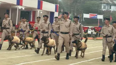 Meghalaya Police के रिटायर हो रहे K9 हीरो को सम्मानित किया गया