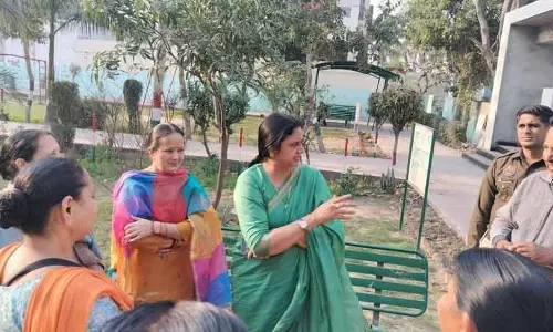 मेयर ने Yamunanagar में श्री राम पार्क का निरीक्षण किया, क्वालिटी काम पर जोर दिया