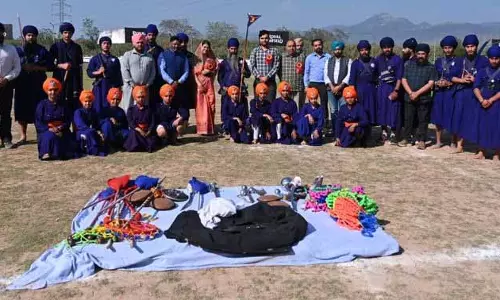 Anandpur Sahib के चरण गंगा स्टेडियम में हेरिटेज गेम्स में मार्शल स्पिरिट और कल्चरल स्प्लेंडर देखने को मिला