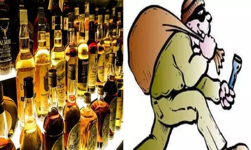 Kanpur: कानपुर में शराब दुकानों में चोरी, नगदी और महंगी बोतलें ले गए चोर